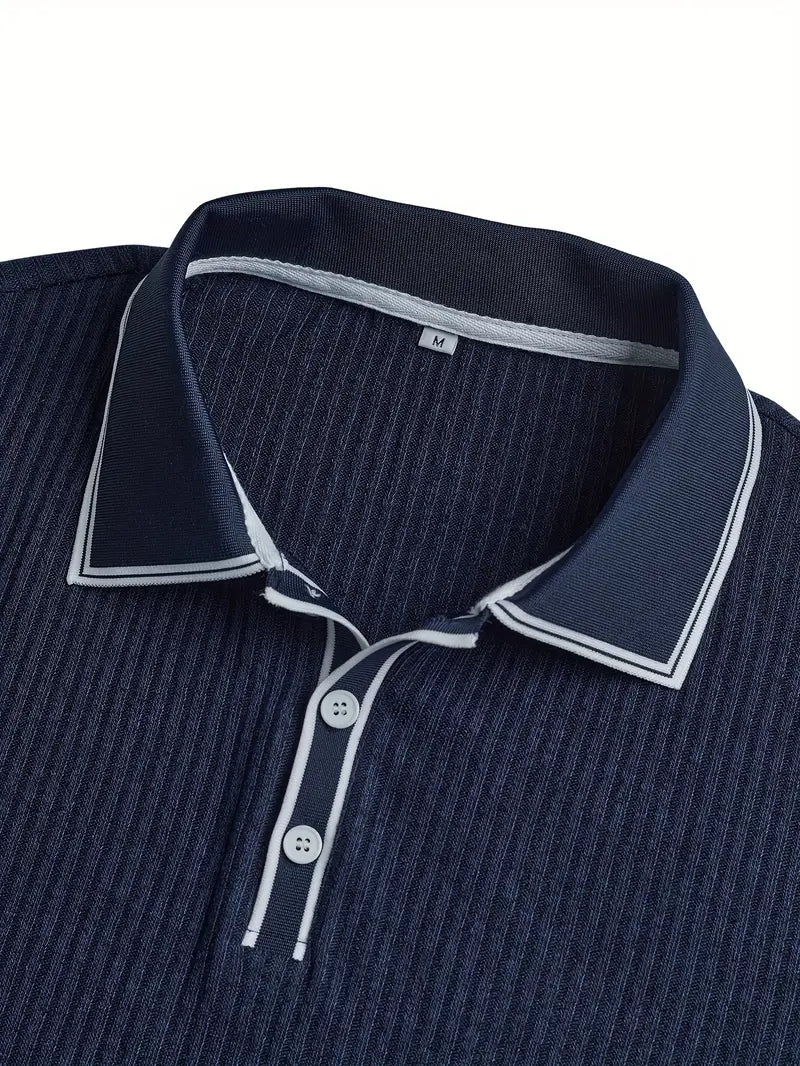 James™ | Elegant Short Sleeve Polo