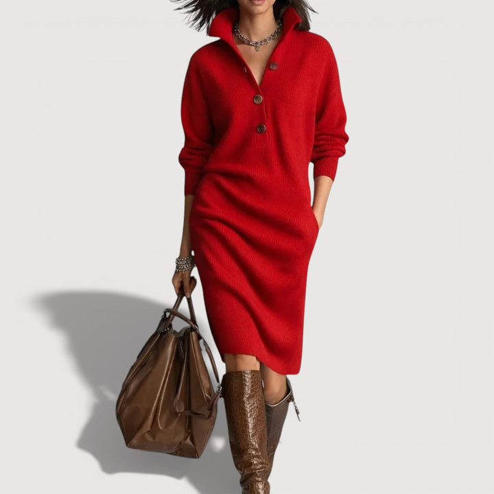 ALESSIA – COSY KNIT DRESS
