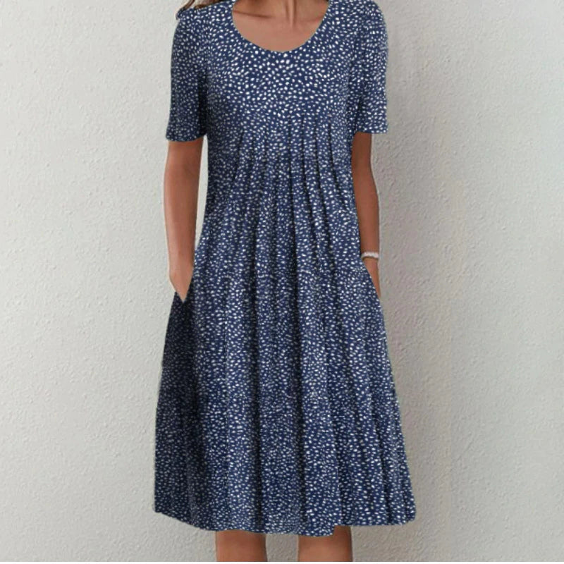 Ava™ | Stylish and Casual Floral Dress with Pockets
