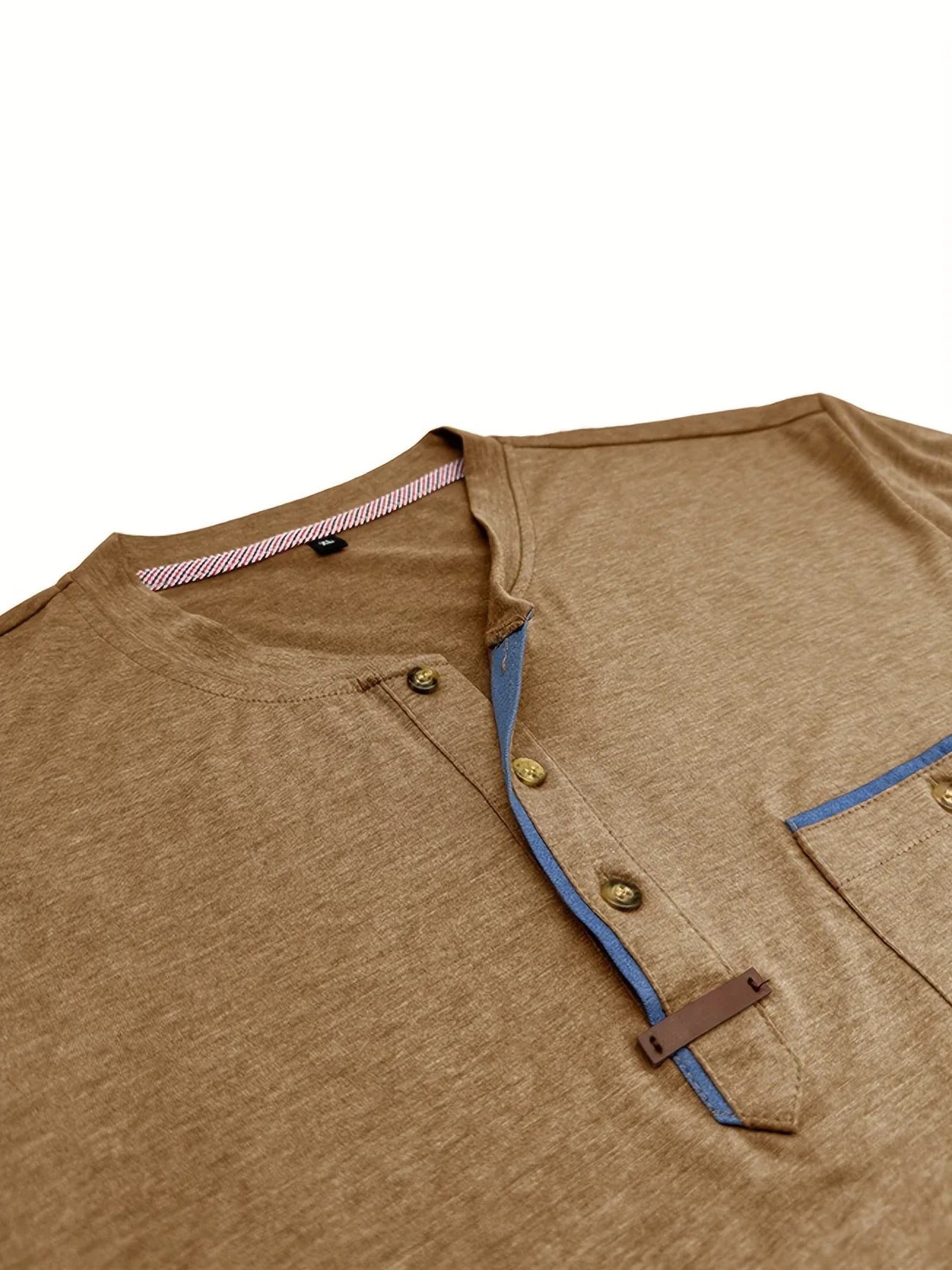 James™ | Elegant Round Neck T-shirt with Pocket