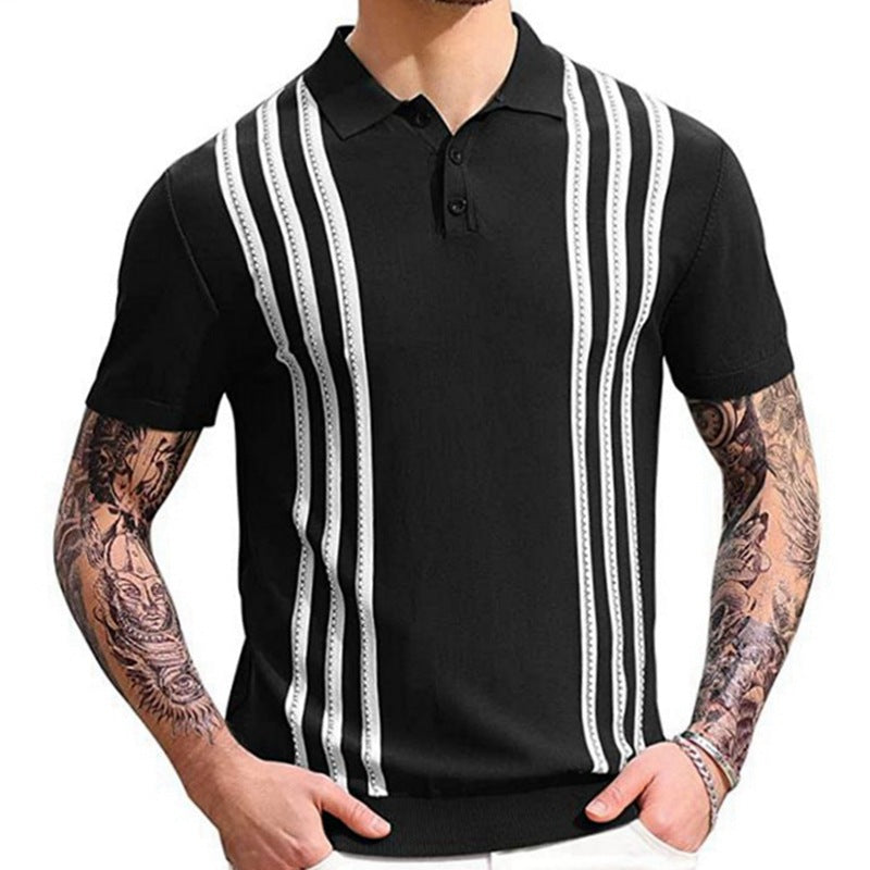 James™ | Striped Casual Polo