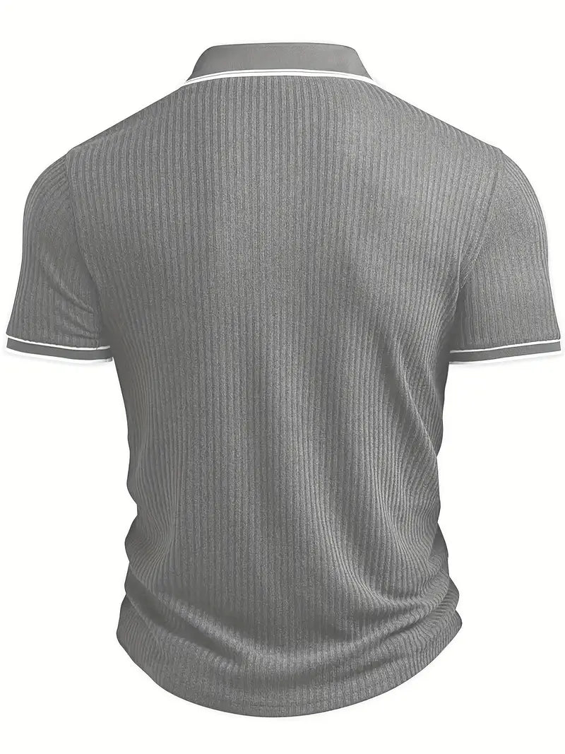 James™ | Elegant Short Sleeve Polo
