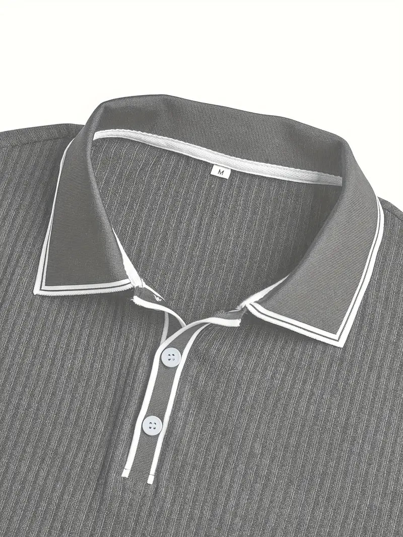 James™ | Elegant Short Sleeve Polo