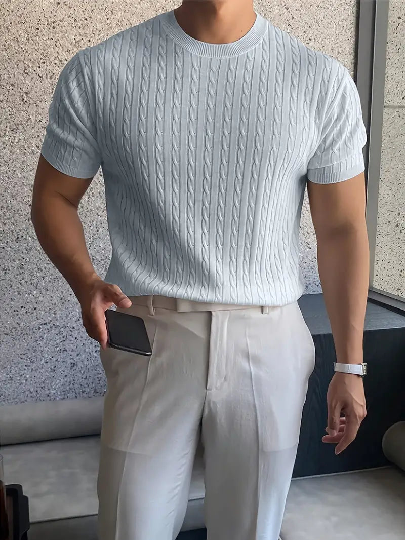James™ | Elegant Knit Sweater
