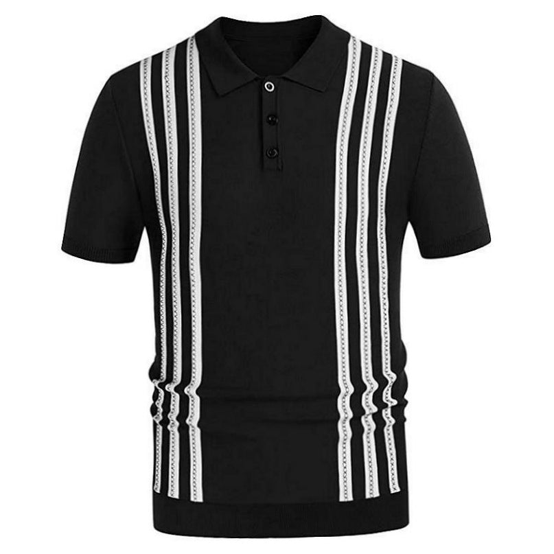 James™ | Striped Casual Polo