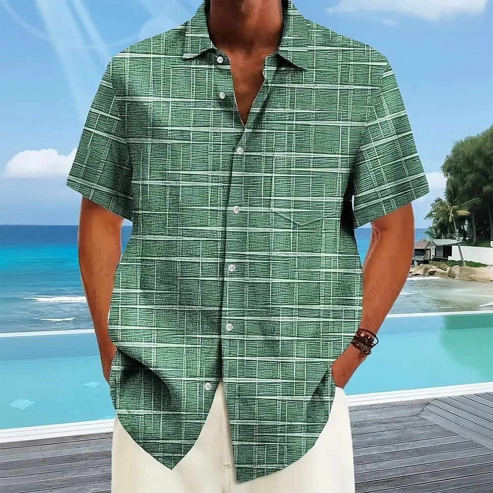 James™ | Elegant Striped and Checked Shirt