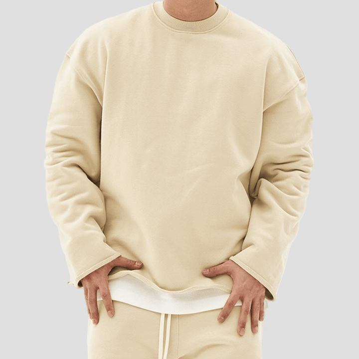 Brody | Fashion Solid Color Loose Fit Sweatshirt