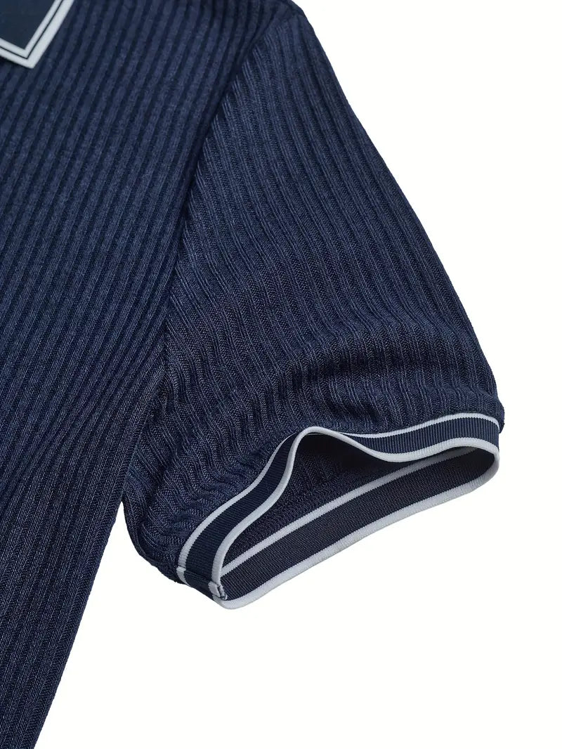James™ | Elegant Short Sleeve Polo