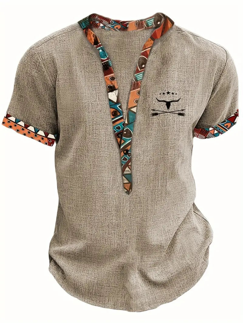 James™ | Elegant Short-Sleeve Shirt