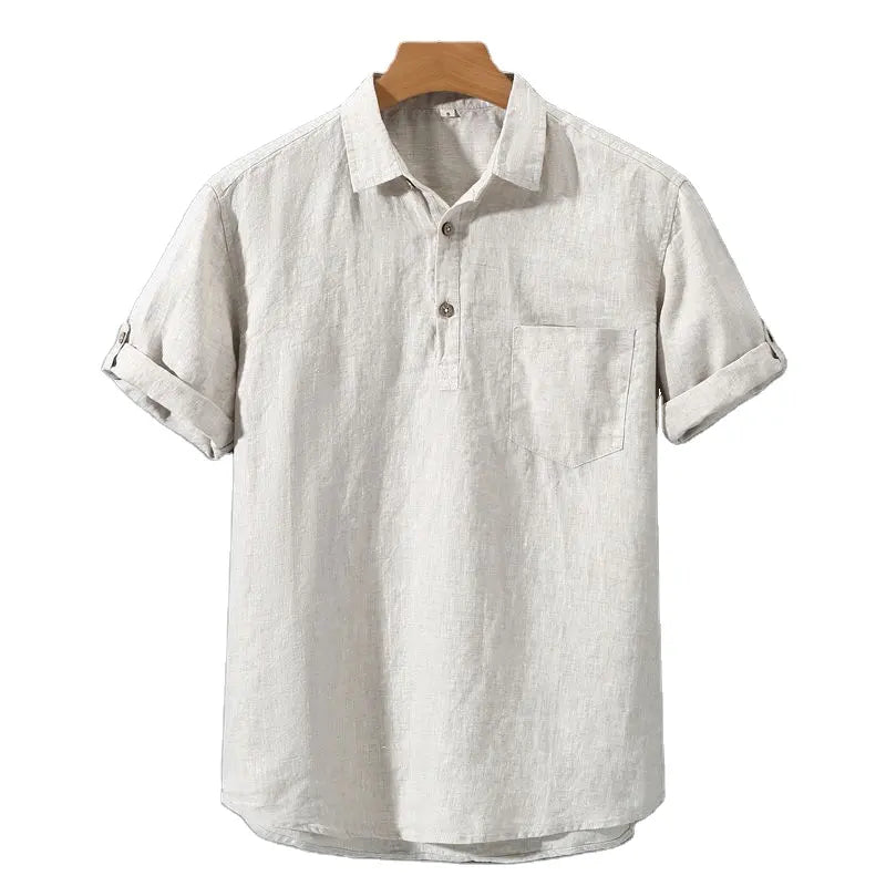 James™ | Linen Polo