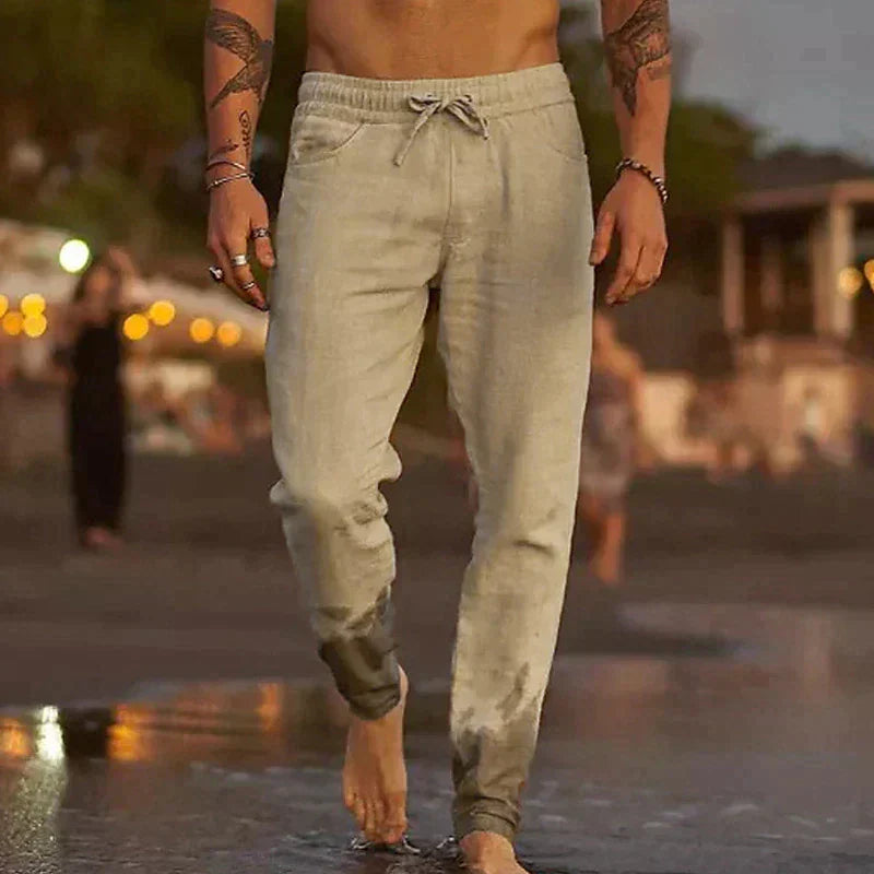 James™ | Linen Beach Pants