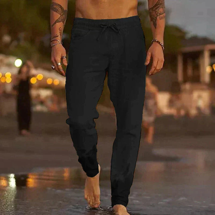 James™ | Linen Beach Pants