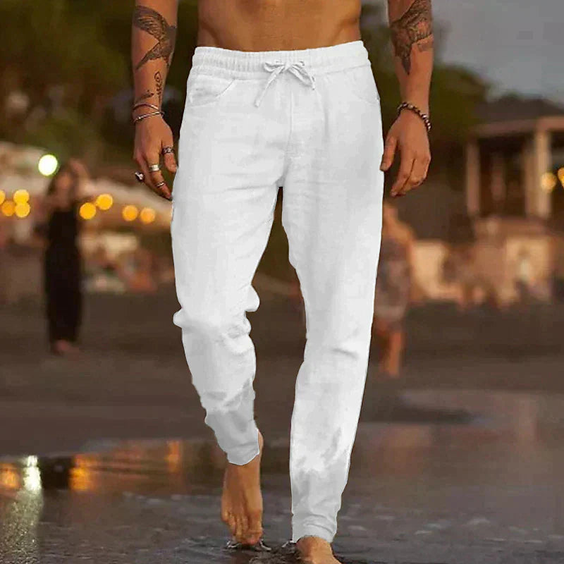 James™ | Linen Beach Pants