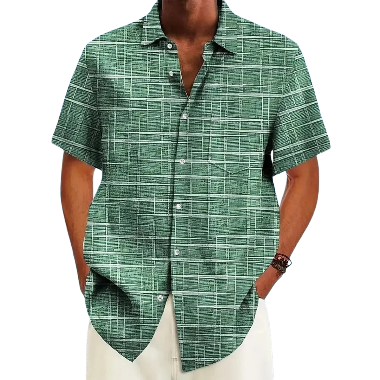 James™ | Elegant Striped and Checked Shirt