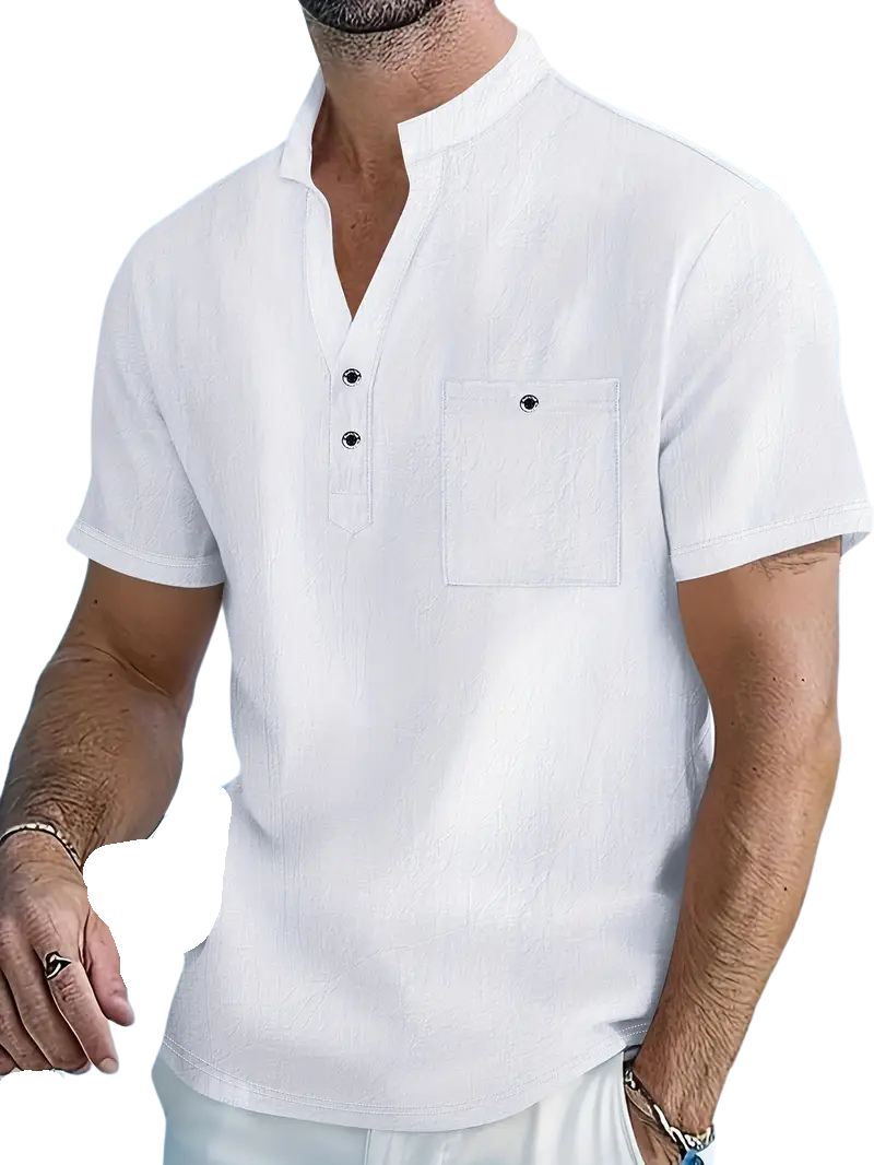 James™ | Elegant Short-Sleeve Shirt
