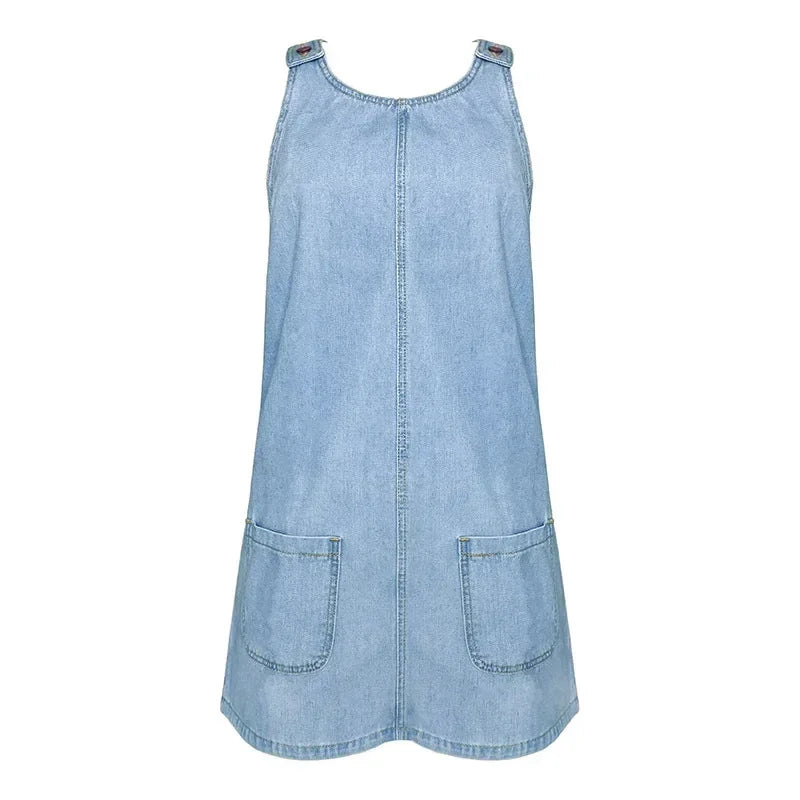Emma™ | Practical and Lightweight Denim Summer Dress