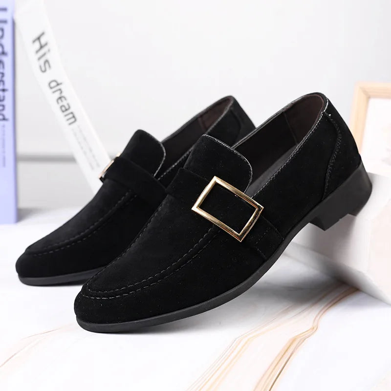 Suede Signature Loafers