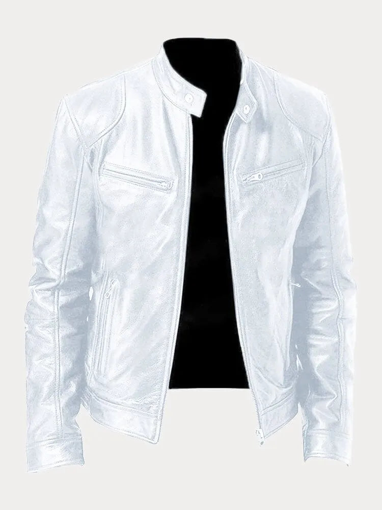 James™ | Casual Leather Jacket