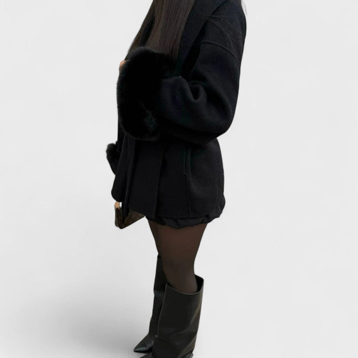 ALTHEA™ | Elegant Faux Fur Coat