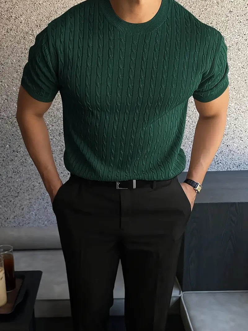 James™ | Elegant Knit Sweater