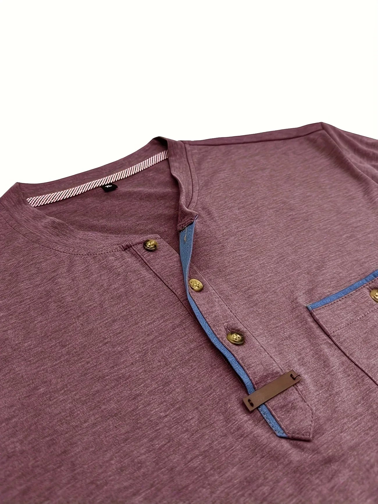 James™ | Elegant Round Neck T-shirt with Pocket