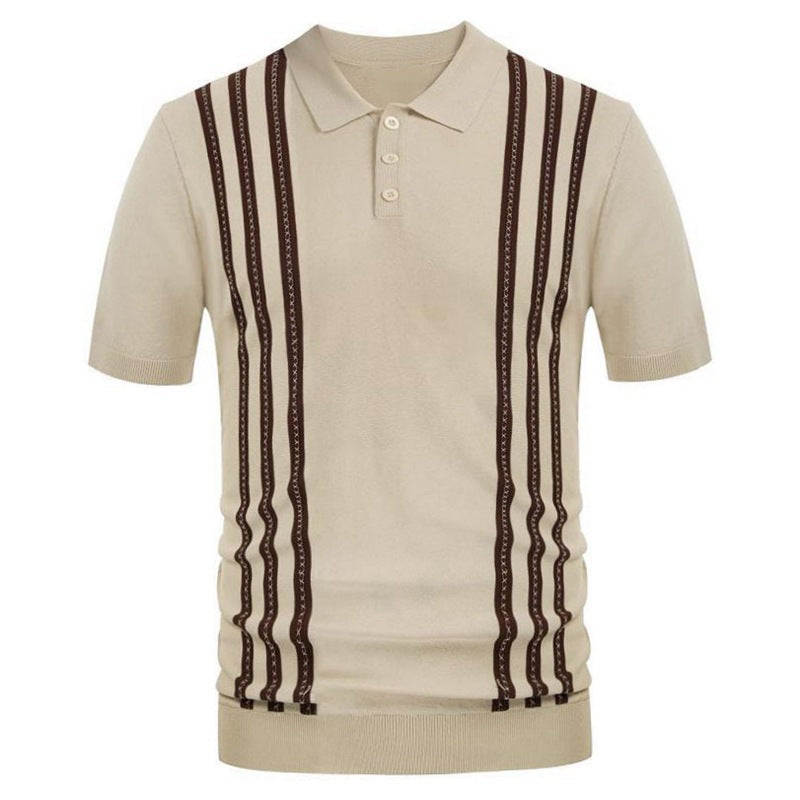 James™ | Striped Casual Polo