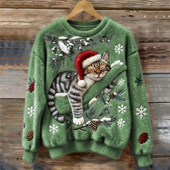 Jane™ | Holiday Cat Plush Sweater