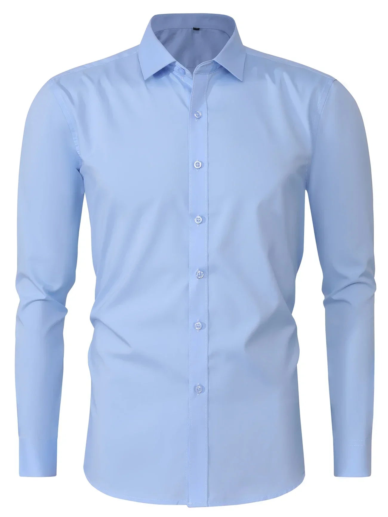 James™ | Elegant Long Sleeve Button-Up Shirt