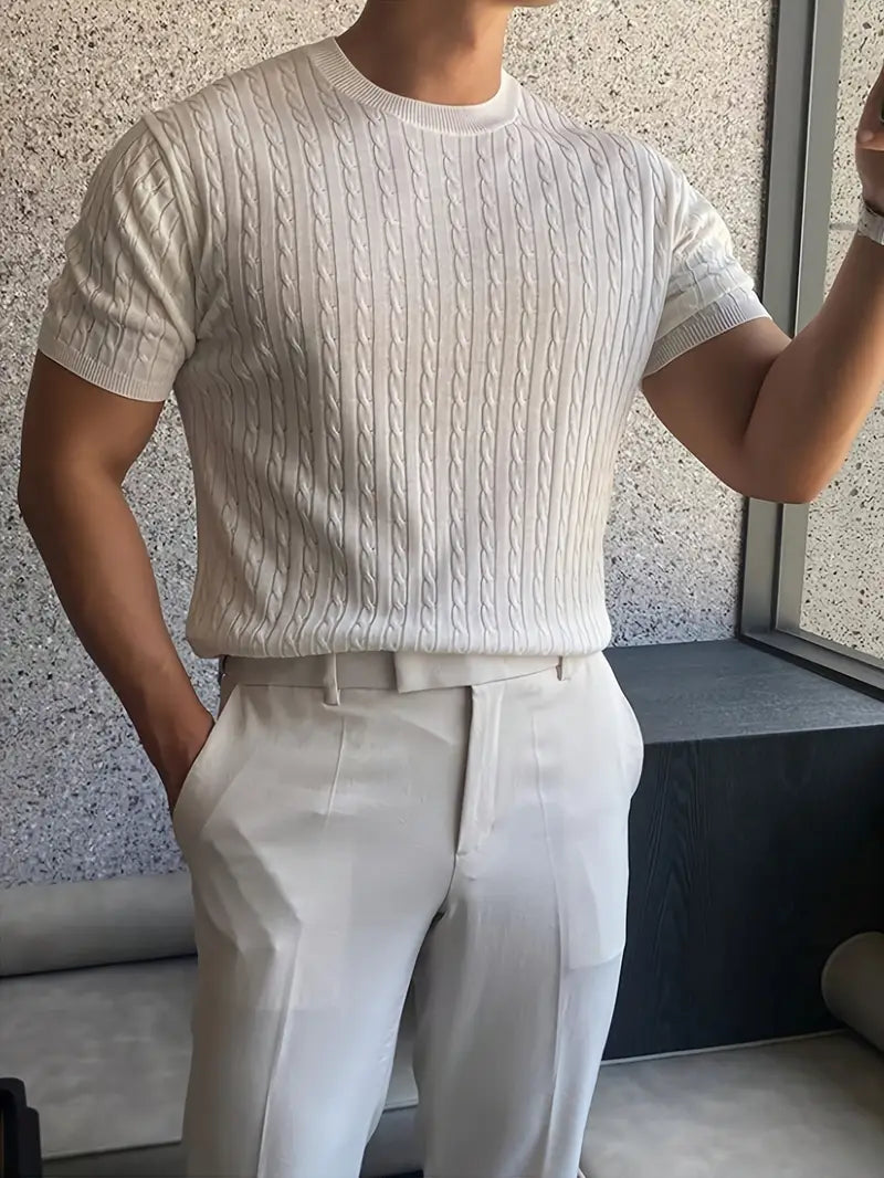 James™ | Elegant Knit Sweater