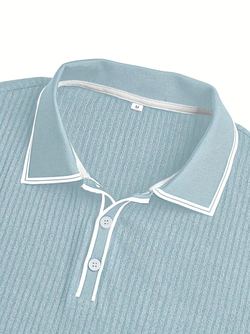 James™ | Elegant Short Sleeve Polo