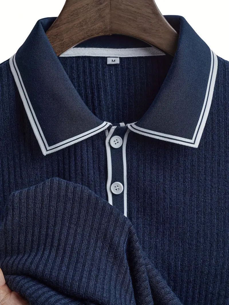 James™ | Elegant Short Sleeve Polo