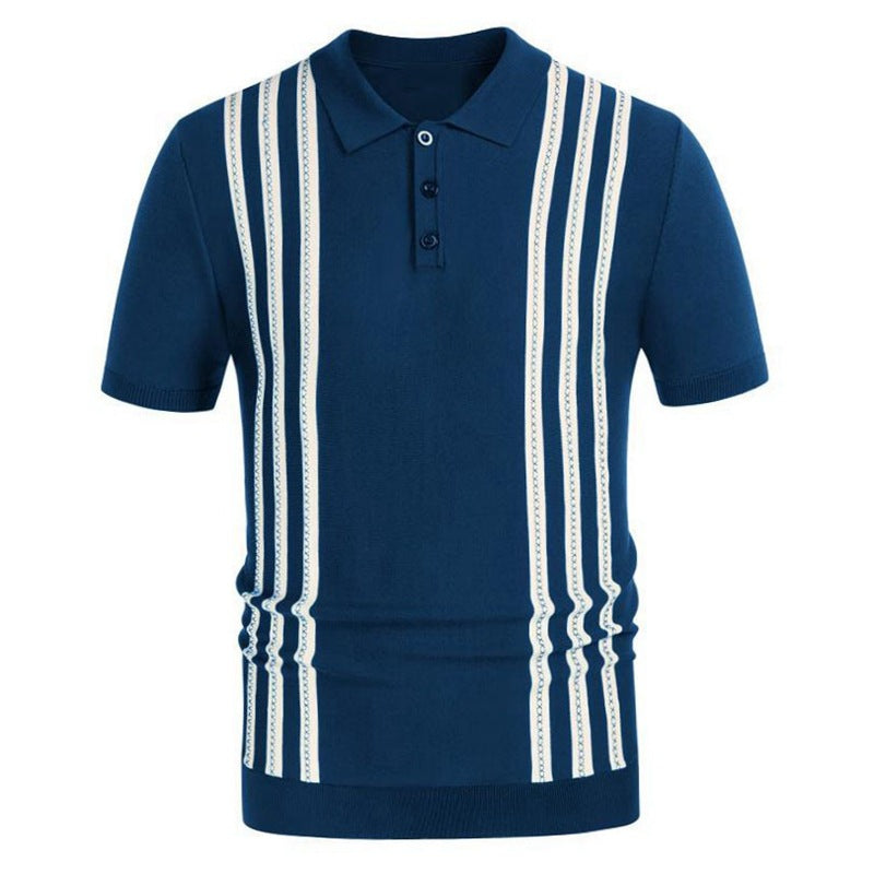 James™ | Striped Casual Polo