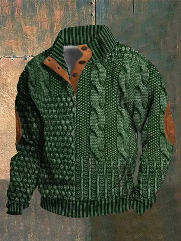James™ | Banff Knit-Print Pullover