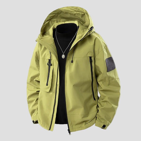 Aiden | Waterproof Hooded Structured Winter Jacket