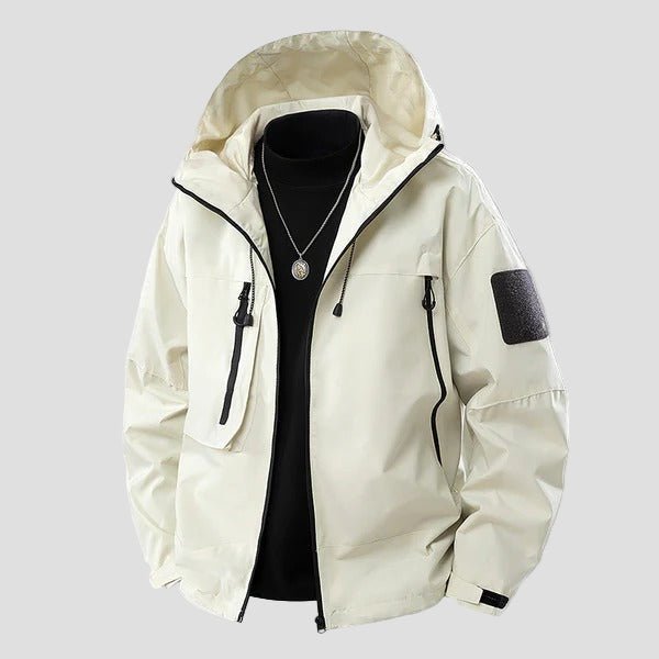 Aiden | Waterproof Hooded Structured Winter Jacket