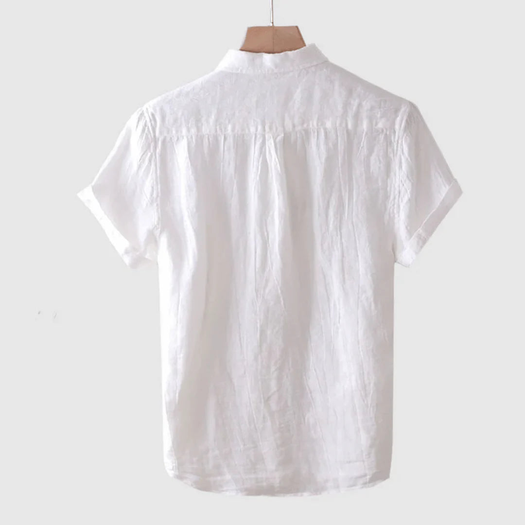 James™ | Elegant Short-Sleeve Shirt with Buttons